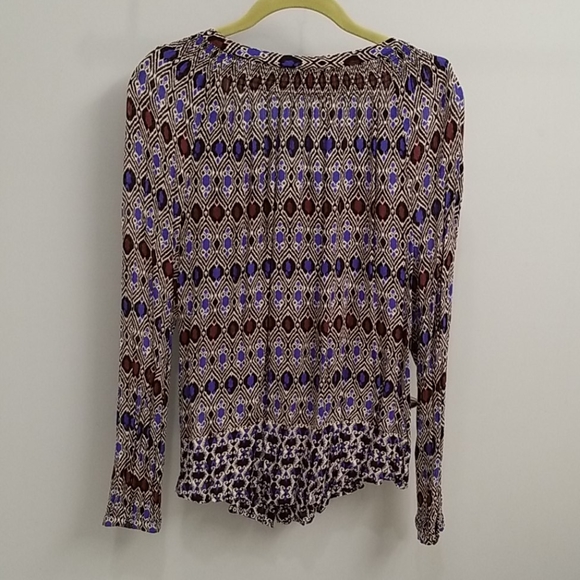 Lucky Brand Long Sleeve Button Down Blouse in L - Picture 11 of 11